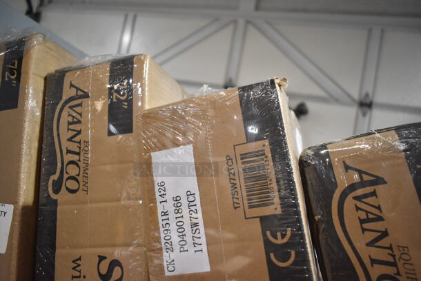 2 BRAND NEW IN BOX! Avantco 177SW72TCP Stainless Steel Commercial 72" High Wattage Strip Warmer with Toggle Controls. 120 Volts, 1 Phase. 2 Times Your Bid! - Image 3 of 6