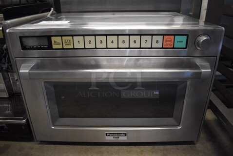 Panasonic Pro II NE-3280 Stainless Steel Commercial Countertop Microwave Oven. 25.5x23x18.5