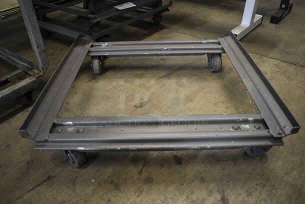 4 Gray Metal Dolly on Commercial Casters. 24x25x6.5. 4 Times Your Bid! - Image 1 of 4