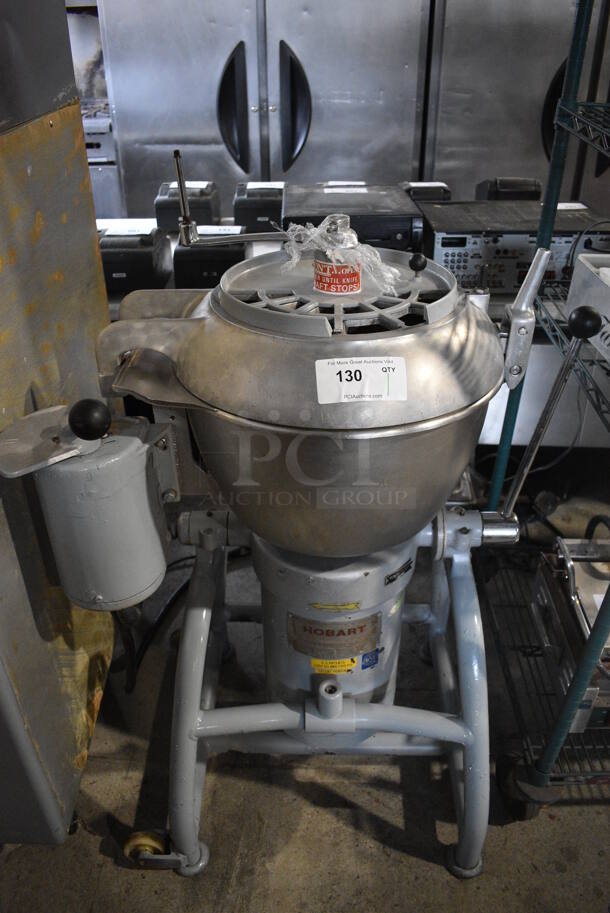 Hobart Model VCM25 Metal Commercial Floor Style Vertical Cutter Mixer. 220 Volts, 3 Phase. 31x20x46