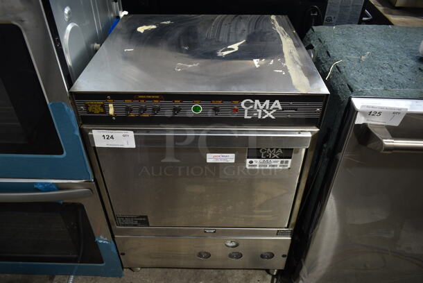 CMA L-1X Stainless Steel Commercial Undercounter Dishwasher. 120 Volts, 1 Phase. 
