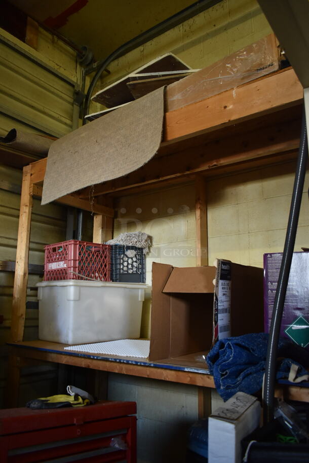 ALL ONE MONEY! ROOM LOT of Various Items Including Cleaner. (hallway) - Image 8 of 8