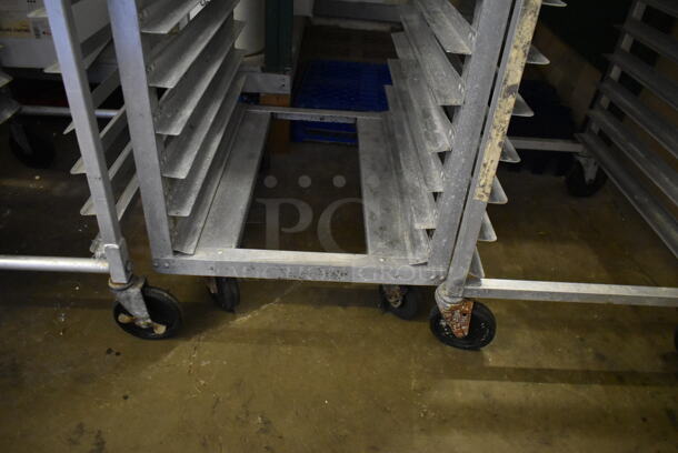 Metal Commercial Pan Transport Rack on Commercial Casters. (hallway) - Image 3 of 3