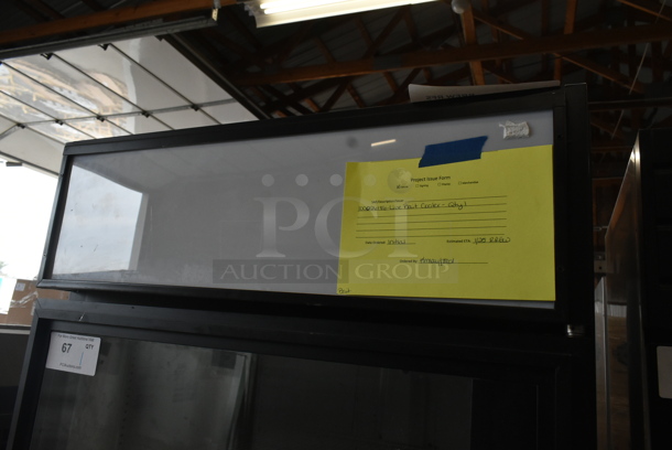 True GDM-26 ENERGY STAR Metal Commercial Single Door Reach In Cooler Merchandiser w/ Poly Coated Racks. 115 Volts, 1 Phase. Tested and Working! - Image 3 of 7