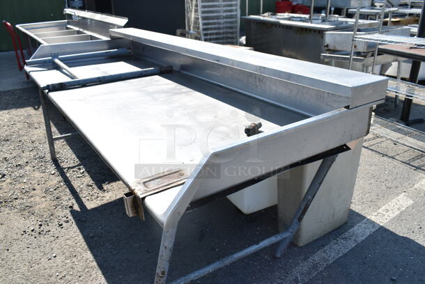 Stainless Steel Table w/ Can Opener Mount.  - Image 6 of 6