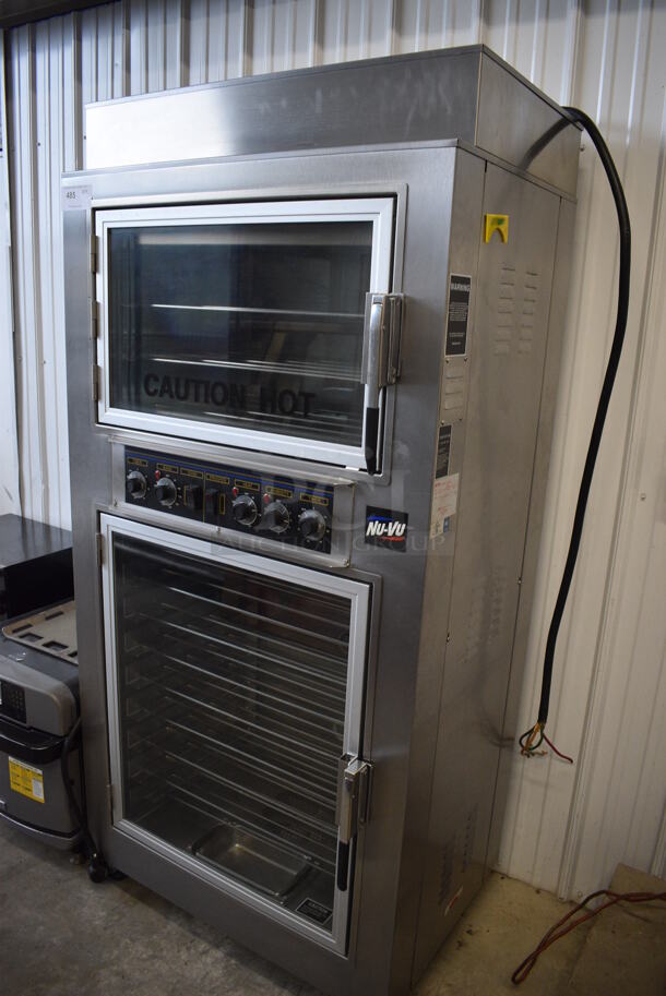 Nu Vu Model SUB-123 Stainless Steel Commercial Electric Powered Oven Proofer on Commercial Casters. 208 Volts, 3 Phase. 36x28x77 - Image 2 of 7
