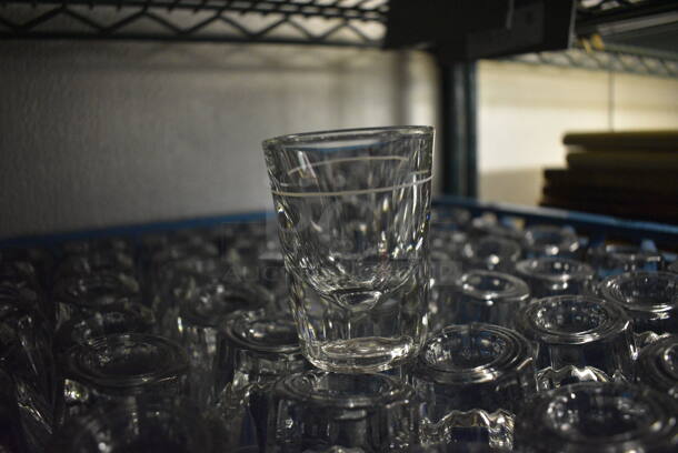 64 Shot Glasses in Dish Caddy. 2x2x3. 64 Times Your Bid! (kitchen) - Image 3 of 4