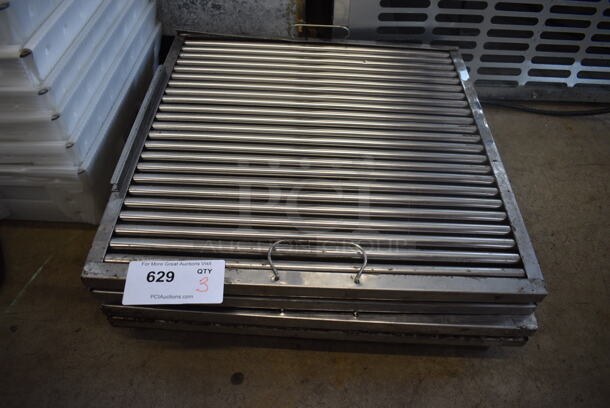 3 Metal Filters for Hood. 19.5x19.5x2. 3 Times Your Bid!