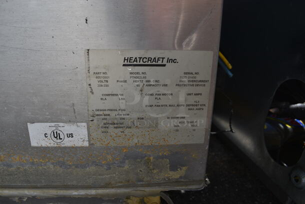 2 Bally Walk In Cooler Boxes That Make One 14'x7'x6' Combo Walk In Box; 7'x7'x6' Walk In Freezer w/ Copeland Model CF06K6E-PFV-270 208/230 Volt, 1 Phase Compressor and Heatcraft Model PTN052L6B 208/230 Volt, 1 Phase Condenser. 7'x7'x6' Walk In Cooler w/ Copeland Model ART82C1-CAV-901 208/230 Volt, 1 Phase Compressor and Heatcraft Model PTN047H28 208-230 Volt, 1 Phase Condenser. 2 Times Your Bid! - Image 4 of 10