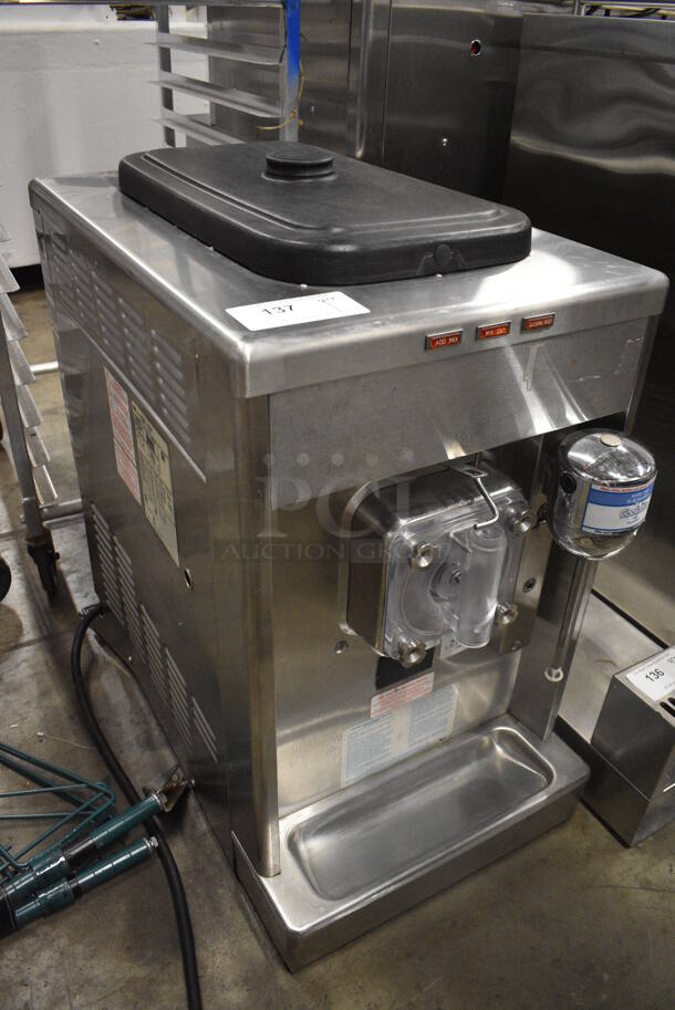 2013 Taylor Model 340D-27 Stainless Steel Commercial Countertop Single Flavor Frozen Beverage Machine w/ Drink Mixer Attachment. 208-230 Volts, 1 Phase. 18x31x32 - Image 2 of 7