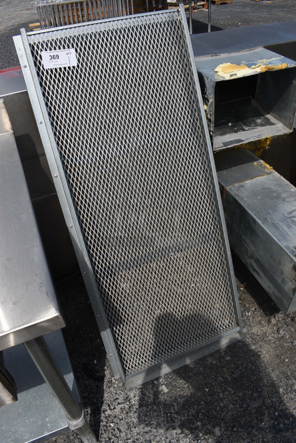 Metal Commercial Piece to Power Ventilator. 22x24x49 - Image 2 of 3