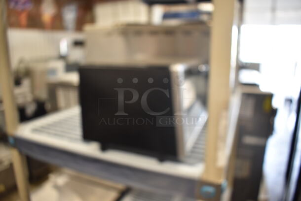 Kitchen Smith MF10CDL Commercial Stainless Steel Electric Countertop  Toaster Oven With Steel Tray. 120V.  - Image 2 of 5