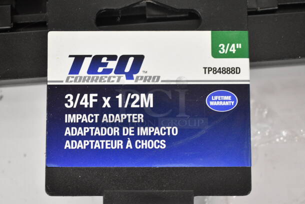 3 BRAND NEW! Items; TEQ Items; Impact Adapter, 2 Deep Impact Socket Sets. 3 Times Your Bid! - Image 3 of 9