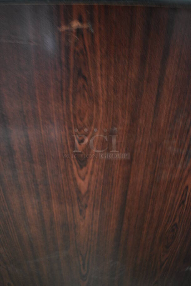 6 Wood Pattern Tabletops. 36x36x1.5. 6 Times Your Bid! - Image 2 of 4