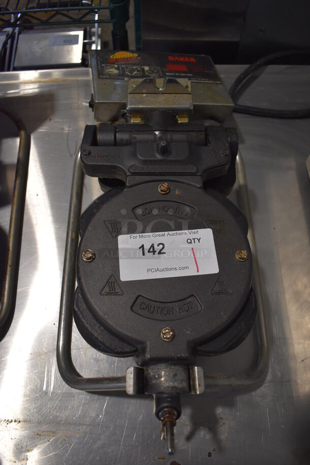 Stainless Steel Commercial Countertop Waffle Maker. 12x24x10. Cannot Test - Image 1 of 5