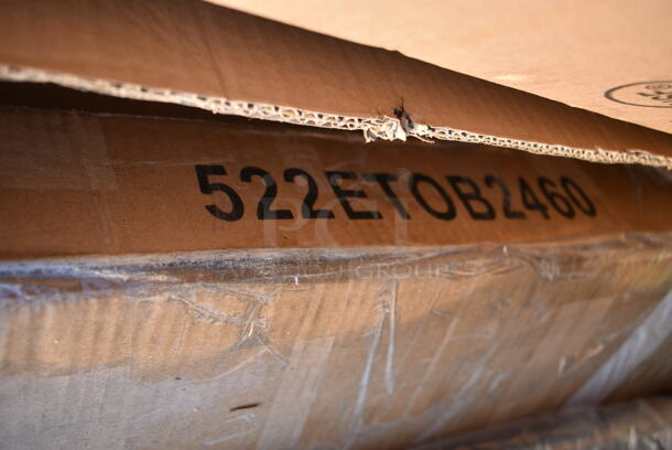 BRAND NEW SCRATCH AND DENT! Steelton 522ETOB2460 24" x 60" 18-Gauge 430 Stainless Steel Open Base Work Table - Image 2 of 2