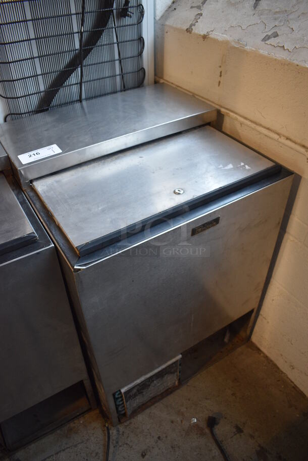 Perlick FR24AS Stainless Steel Commercial Bottle Back Bar Cooler. 115 Volts, 1 Phase. 24x24x34. Tested and Working! - Image 2 of 6