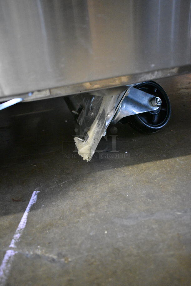 2024 Avantco 178SSWT48FHC Stainless Steel Commercial 2 Door Undercounter Cooler on Commercial Casters. 115 Volts, 1 Phase. Tested and Working! - Image 8 of 8