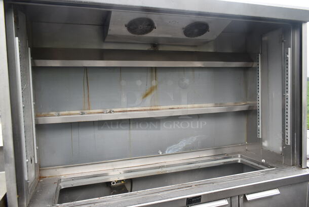Randell Stainless Steel Commercial Work Station w/ 3 Doors and Grab N Go. Does Not Come w/ Remote Compressor. - Image 3 of 9