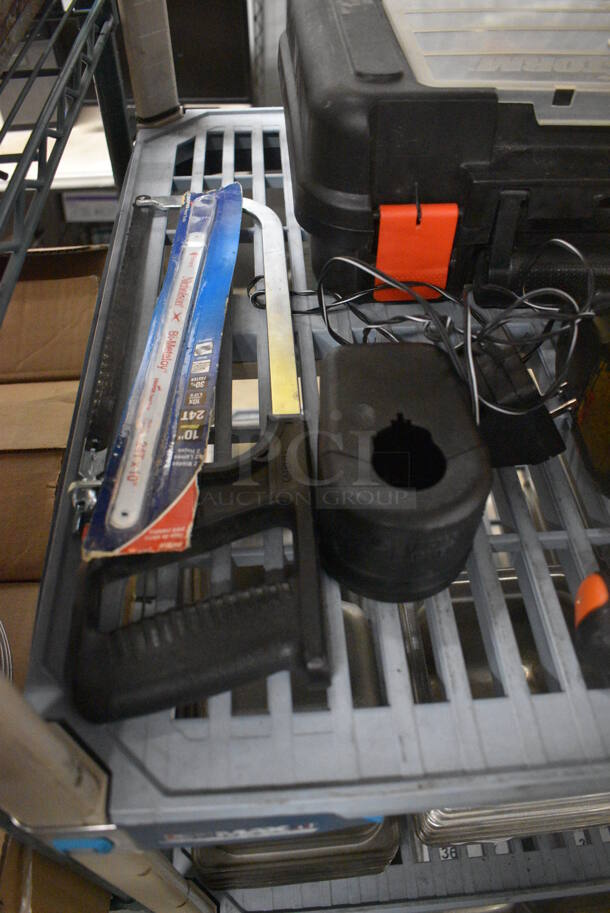 ALL ONE MONEY! Lot of Various Items Including Flashlight, Board and Toolbox! - Image 4 of 5