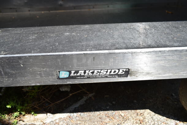 Stainless Steel 3 Tier Cart on Commercial Casters.  - Image 6 of 6