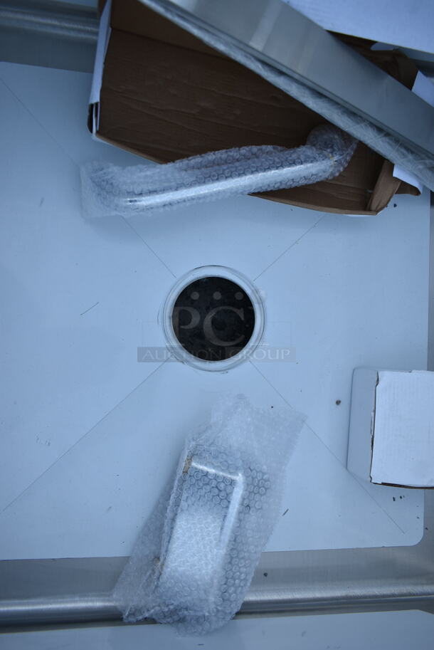 BRAND NEW SCRATCH AND DENT! Regency 600GRSU2324 Stainless Steel Commercial Mop Sink. - Image 4 of 5