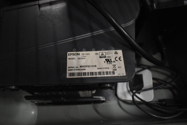 ALL ONE MONEY! Tier Lot of Various Items Including Receipt Printers, Monitor and Wires! - Image 6 of 11