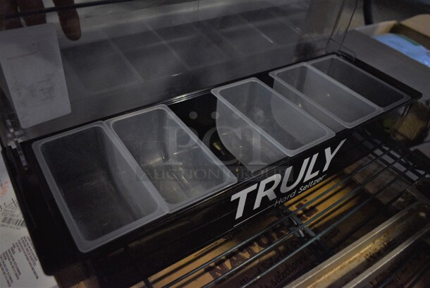 Truly Black Poly Bar Topping Rail. 20x6x4.5 - Image 2 of 3