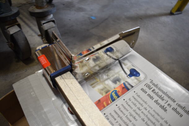 BRAND NEW IN BOX! Edlund Model #1 Metal Commercial Can Opener and Mount. 10x5x19 - Image 3 of 4