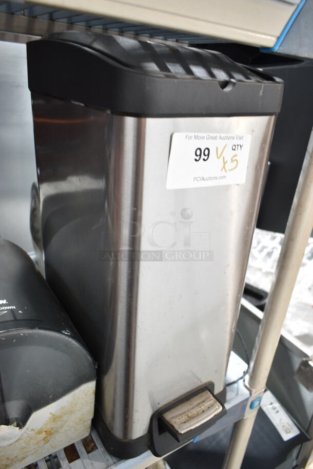 5 Various Items Including Trash Can, Towel Dispenser, Toilet Paper Dispenser. 5 Times Your Bid!  - Image 5 of 8