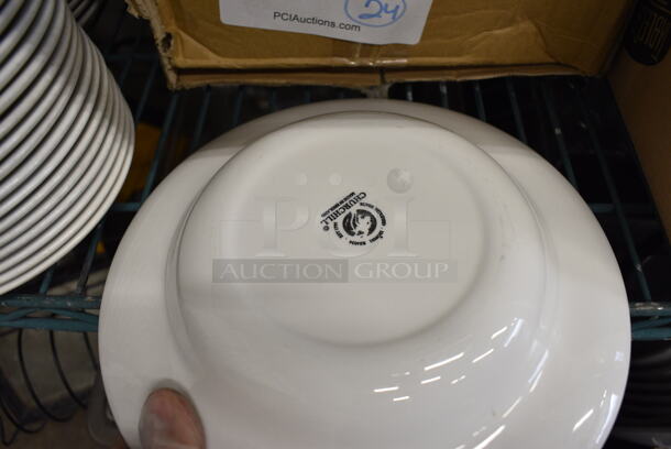 24 BRAND NEW IN BOX! White Ceramic Pasta Plates. 9x9x1.5. 24 Times Your Bid! - Image 3 of 3