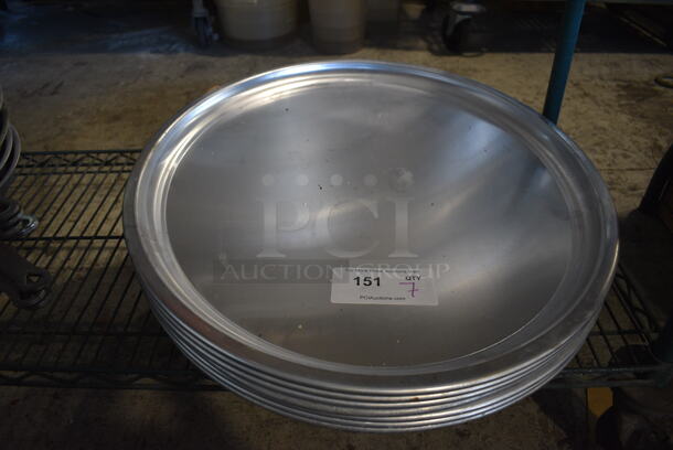 7 Metal Serving Trays. 28x23x1. 7 Times Your Bid!