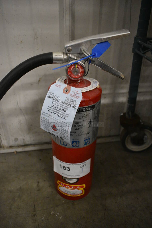Fire Extinguisher. 4x6x16 - Image 1 of 3