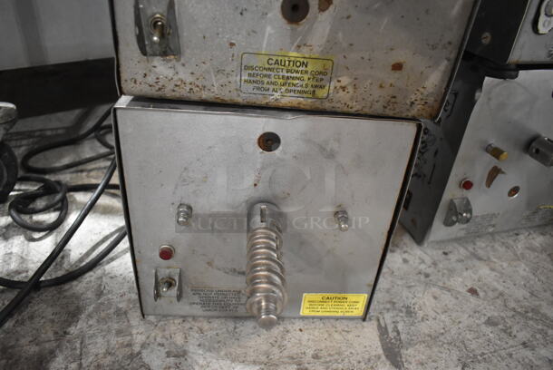 2 Olde Tyme PN1 Stainless Steel Commercial Countertop Nut Grinder Base. 115 Volts, 1 Phase. 2 Times Your Bid! Tested and Working! - Image 4 of 7
