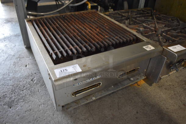 Radiance Stainless Steel Commercial Countertop Natural Gas Powered Charbroiler Grill. 24x30x12.5 - Image 2 of 4