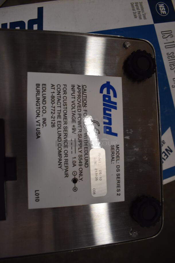 BRAND NEW IN BOX! Edlund Model DS-10 Countertop Food Portioning Scale. 7x9x2 - Image 4 of 5