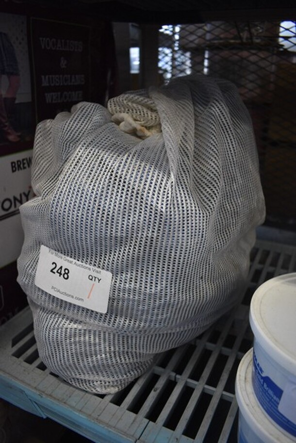 ALL ONE MONEY! Lot of Laundry Bags and Mop Heads. - Image 2 of 3
