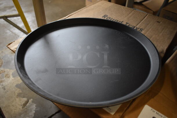 12 BRAND NEW IN BOX! Cambro Black Serving Trays. 14x14x1. 12 Times Your Bid! - Image 2 of 3