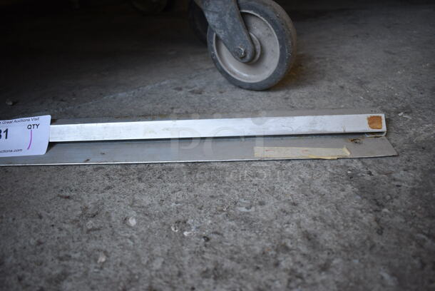 Metal Check Order Holder Rod. 48" - Image 2 of 2