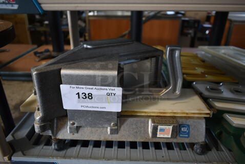 Nemco Metal Commercial Countertop Tomato Slicer.