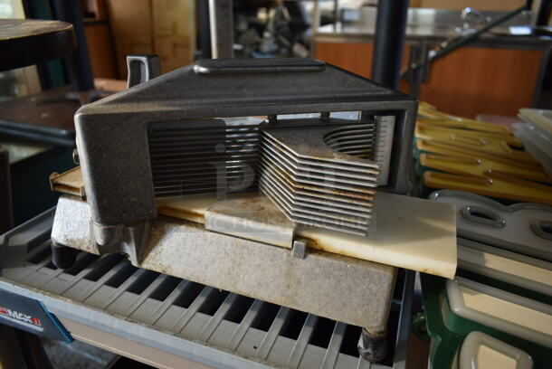 Nemco Metal Commercial Countertop Tomato Slicer. - Image 5 of 6