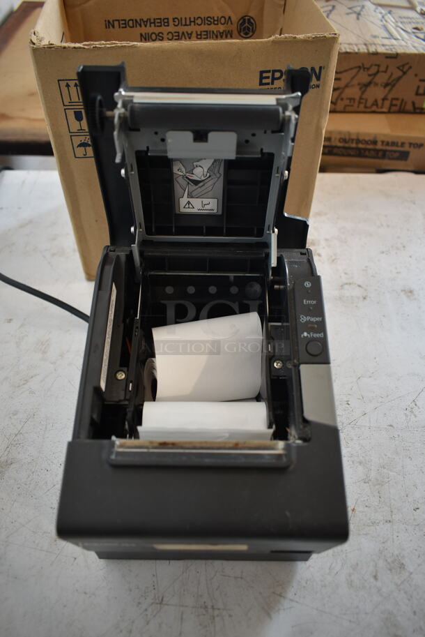 IN ORIGINAL BOX! Epson M244A Receipt Printer. - Image 5 of 8