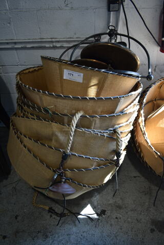 12 Various Ceiling Mount Light Fixtures. 12 Times Your Bid!