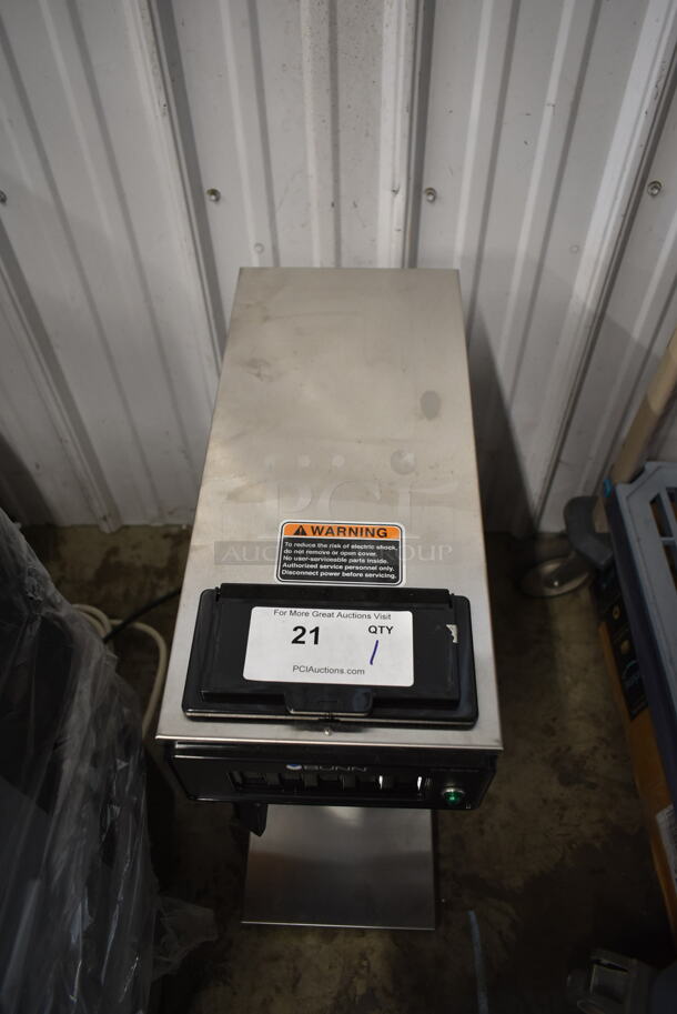 BRAND NEW SCRATCH AND DENT! 2023 Bunn CW15-APS Stainless Steel Commercial Countertop Coffee Machine w/ Poly Brew Basket. 120 Volts, 1 Phase.  - Image 3 of 8