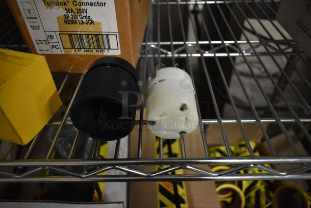 BRAND NEW IN BOX! Lot of Various BRAND NEW Items Including Pass & Seymour Plug Heads.  - Image 4 of 8