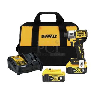 Dewalt DCF787C2 Brushless 1/4" (6.35 Mm)
Impact Driver Kit - Includes Carry Case, (2) 20v Batteries and Charger 