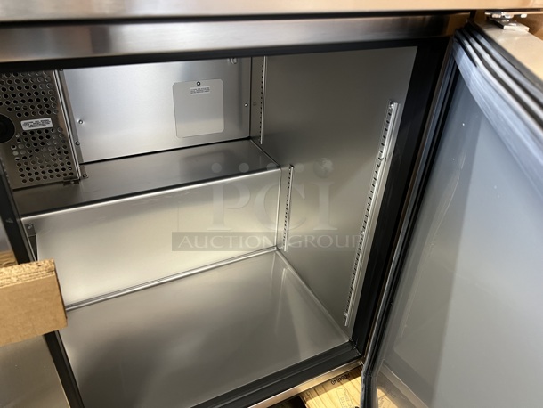 BRAND NEW IN BOX! 2021 True TUC-48-LP-HC Stainless Steel Commercial 2 Door Undercounter Cooler. 115 Volts, 1 Phase. 48x30x32 - Image 5 of 8