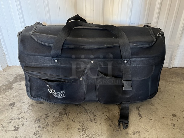 Dream Duffel XL Black Dance Bag / Luggage w/ Contents. 32x20x18