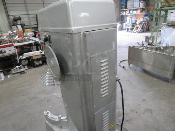 One Eurodib 60 Quart Planetary Mixer, With Bowl, Guard, And Paddle.  Model# M60A. 220 Volt. 3 Phase.  - Image 5 of 5