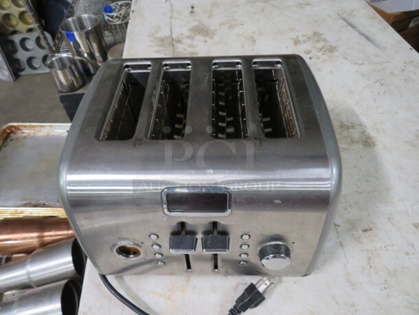 One Kitchenaid 4 Slice Toaster. 120 Volt. Model# KMT422CU. - Image 2 of 2